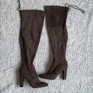 Over the knee boot